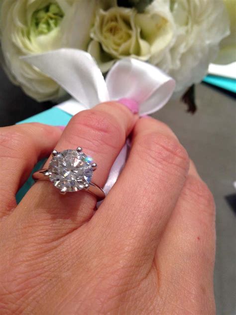 tiffany classic engagement ring replica|tiffany classic engagement ring price.